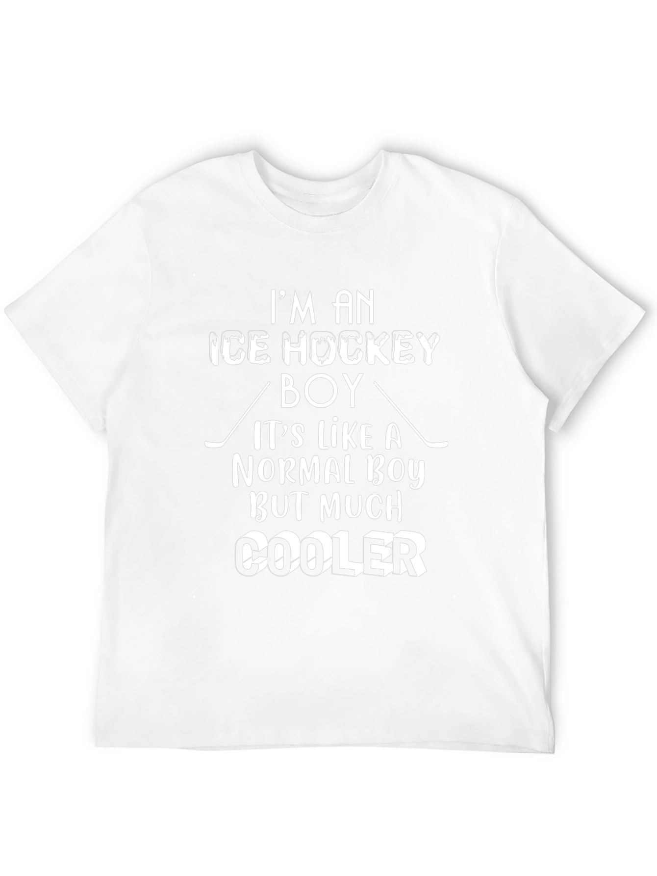 Ice Hockey Boy T-Shirt - Much Cooler
