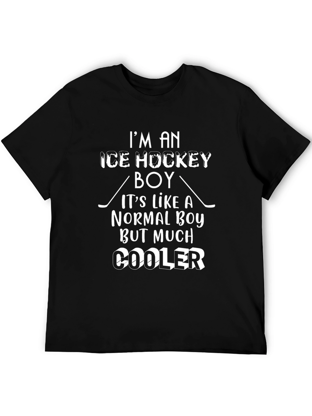 Ice Hockey Boy T-Shirt - Much Cooler