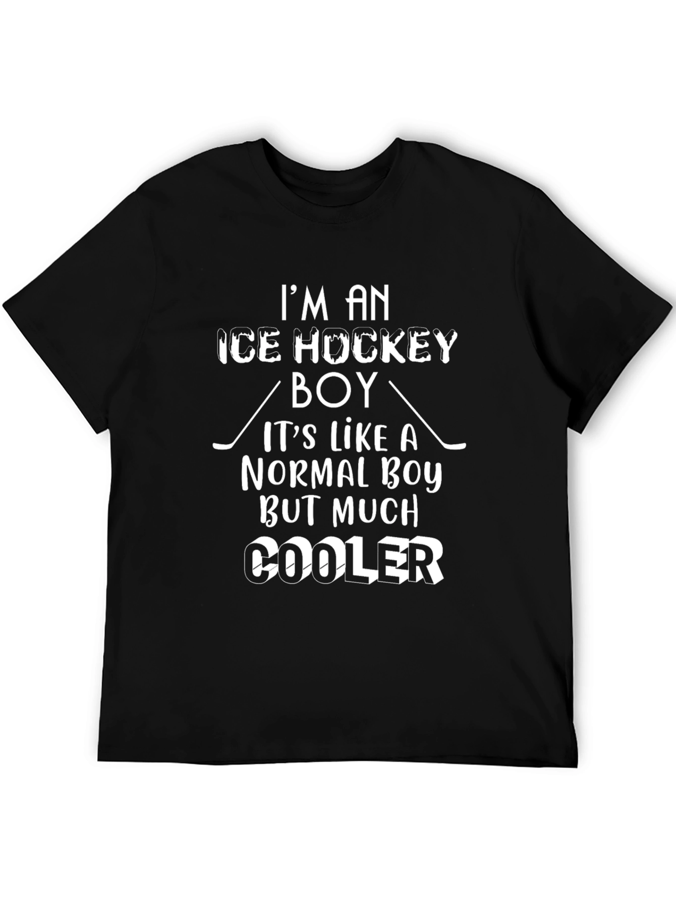 Ice Hockey Boy T-Shirt - Much Cooler