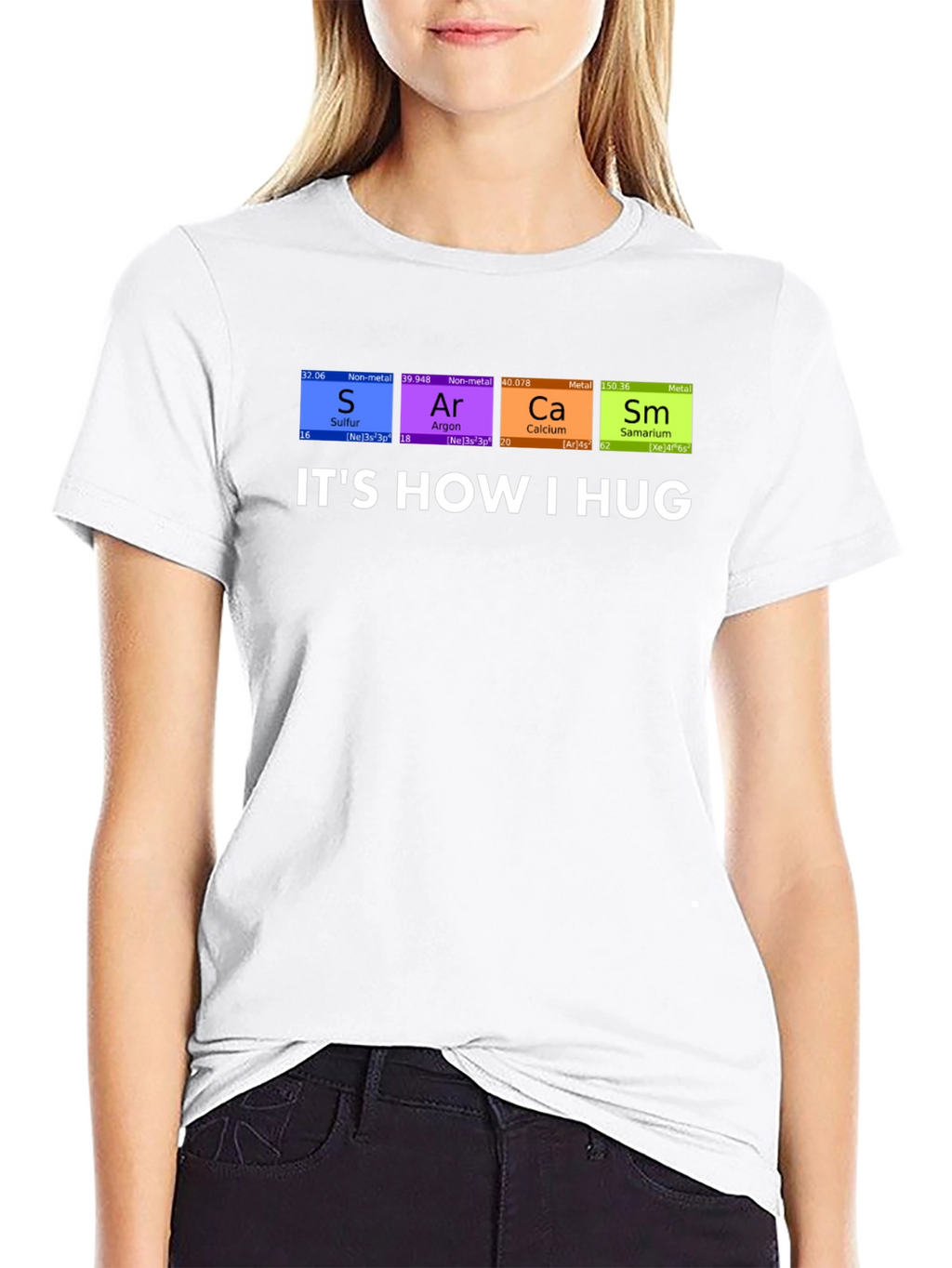 Its How I Hug Chemistry Pun T-Shirt