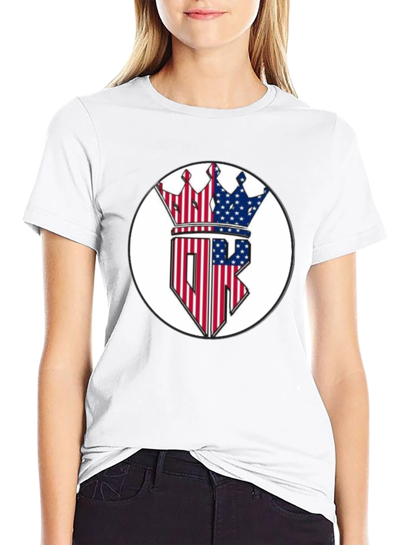American Crown Graphic Tee - Patriotic Style