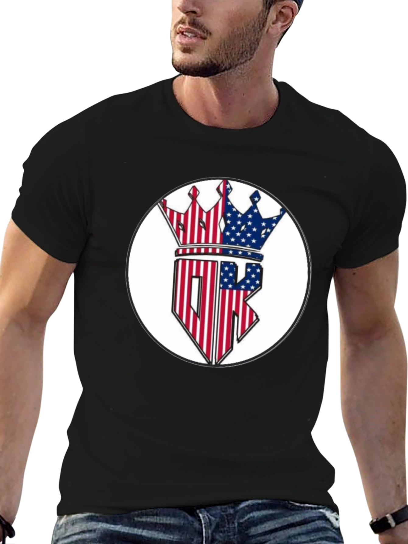 American Crown Graphic Tee - Patriotic Style