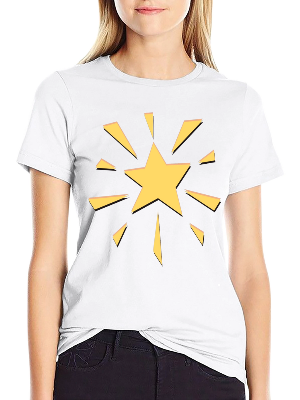 Starburst Graphic Tee - Bold Casual Style