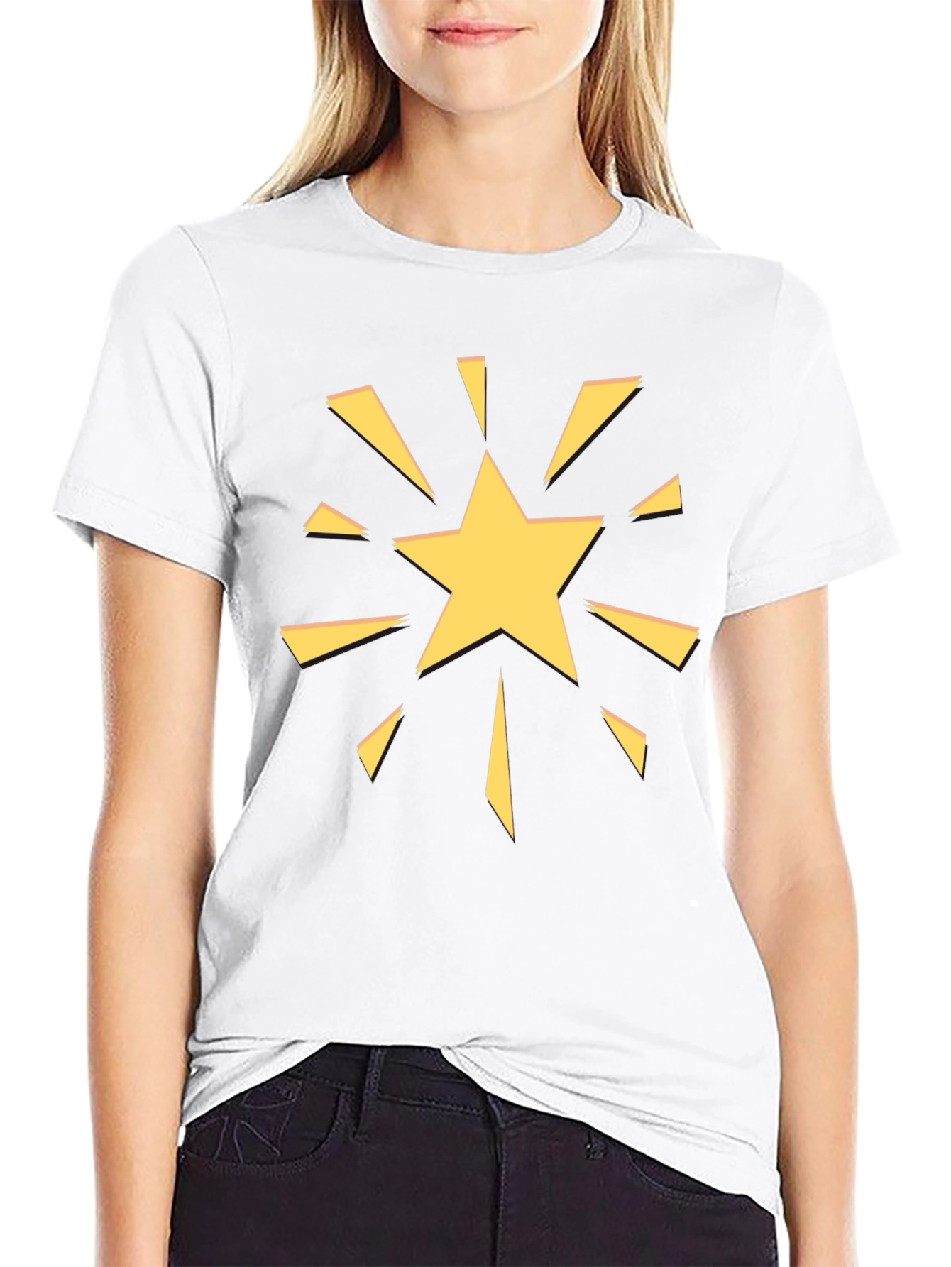 Starburst Graphic Tee - Bold Casual Style