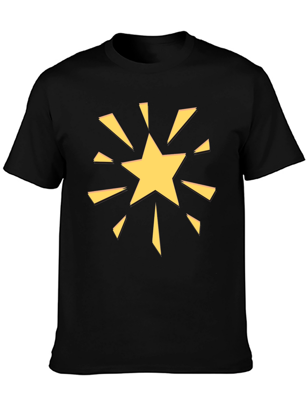 Starburst Graphic Tee - Bold Casual Style