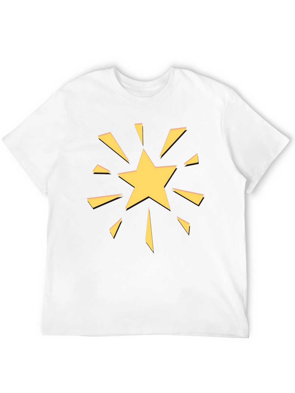 Starburst Graphic Tee - Bold Casual Style