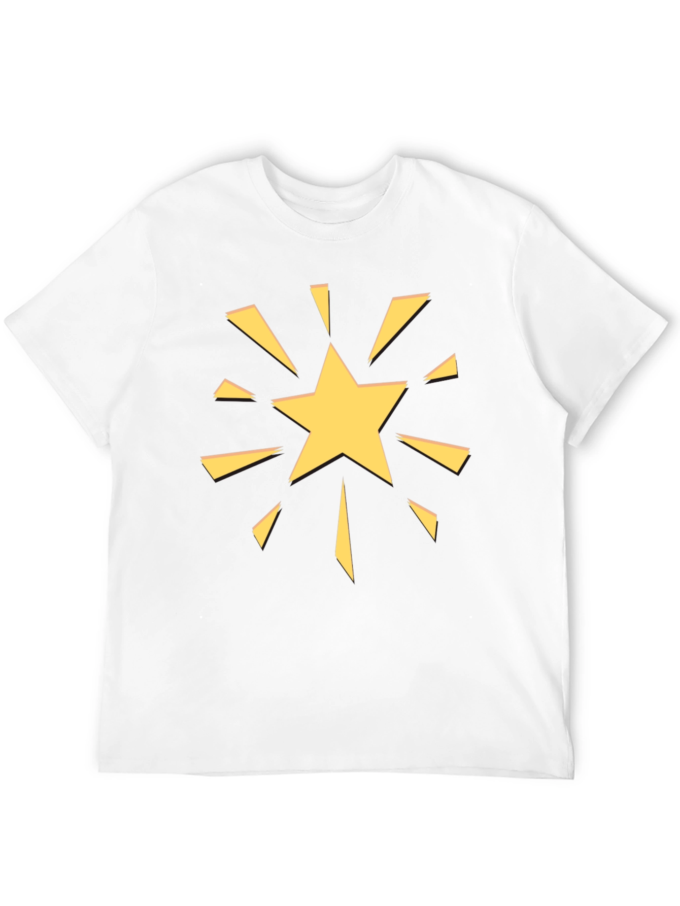 Starburst Graphic Tee - Bold Casual Style