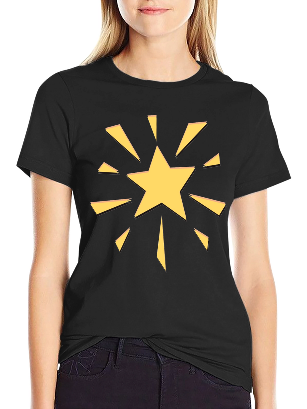 Starburst Graphic Tee - Bold Casual Style