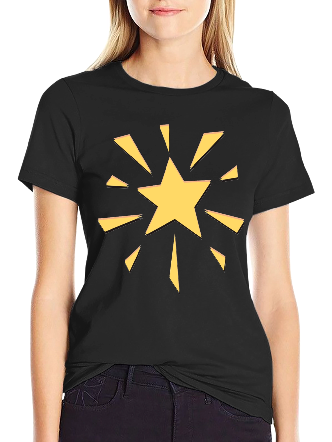 Starburst Graphic Tee - Bold Casual Style