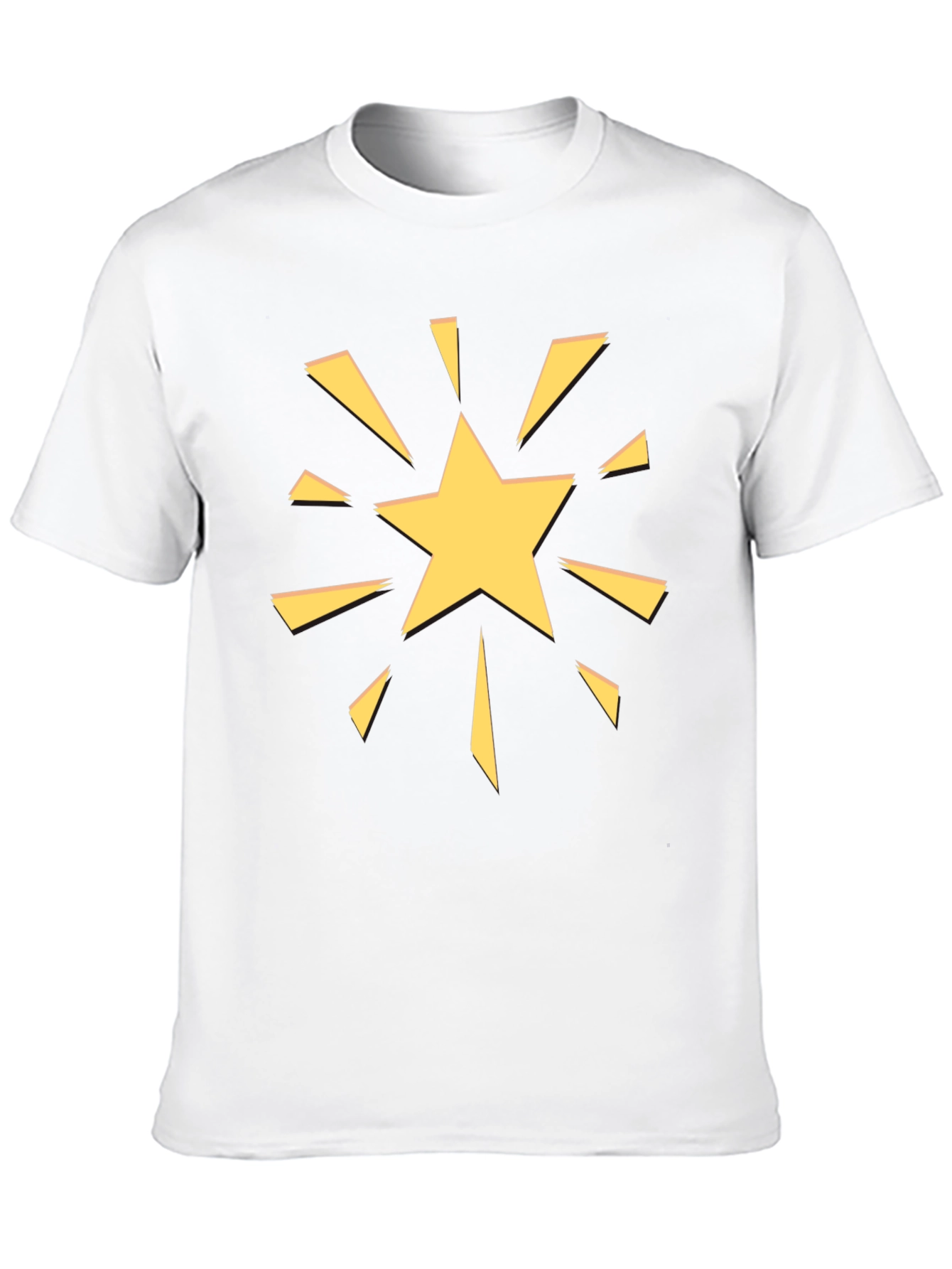 Starburst Graphic Tee - Bold Casual Style