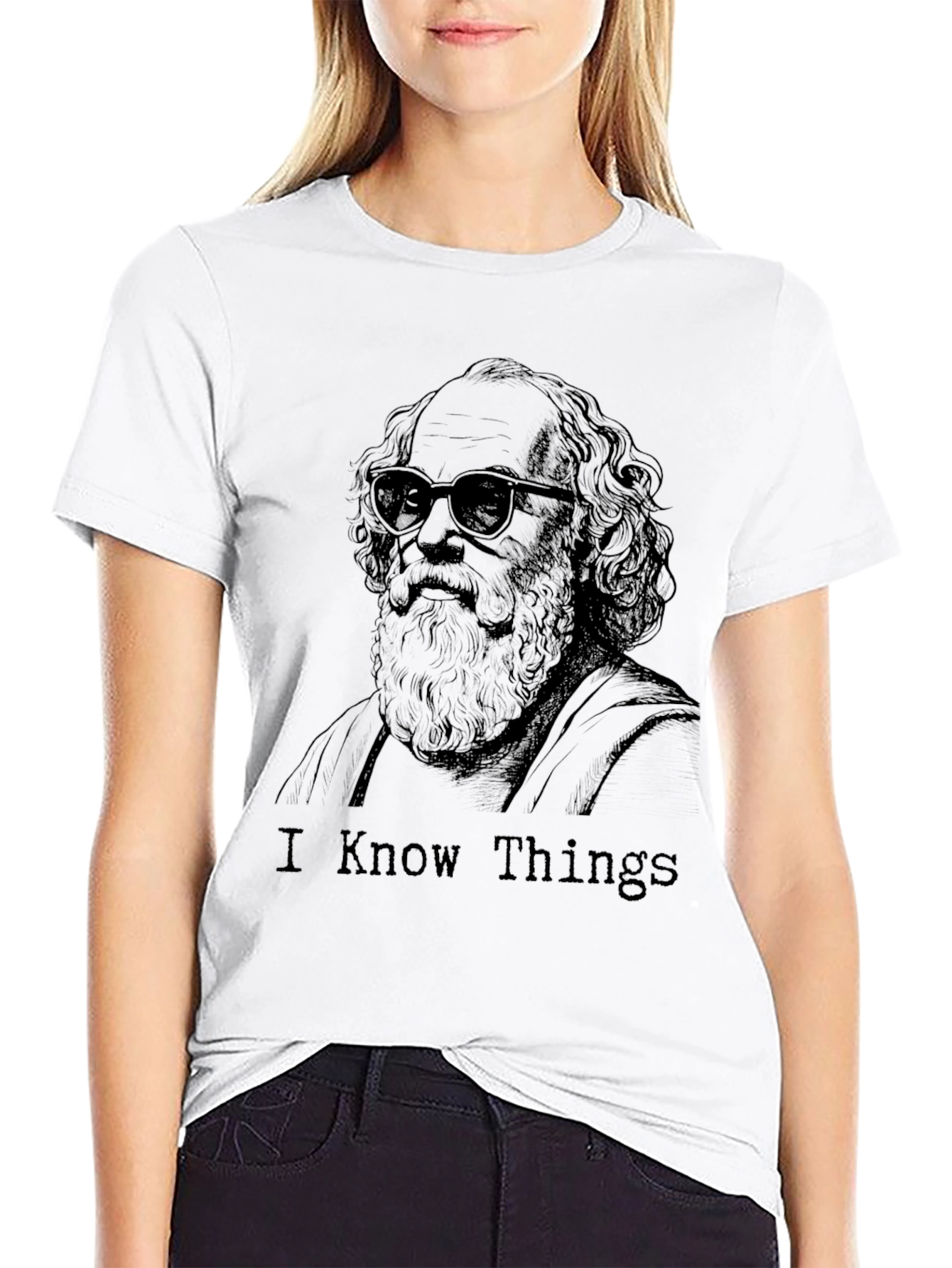 I Know Things Graphic Tee - Unisex Black T-Shirt