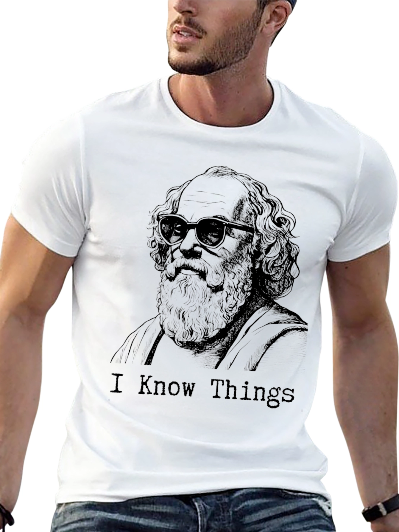 I Know Things Graphic Tee - Unisex Black T-Shirt