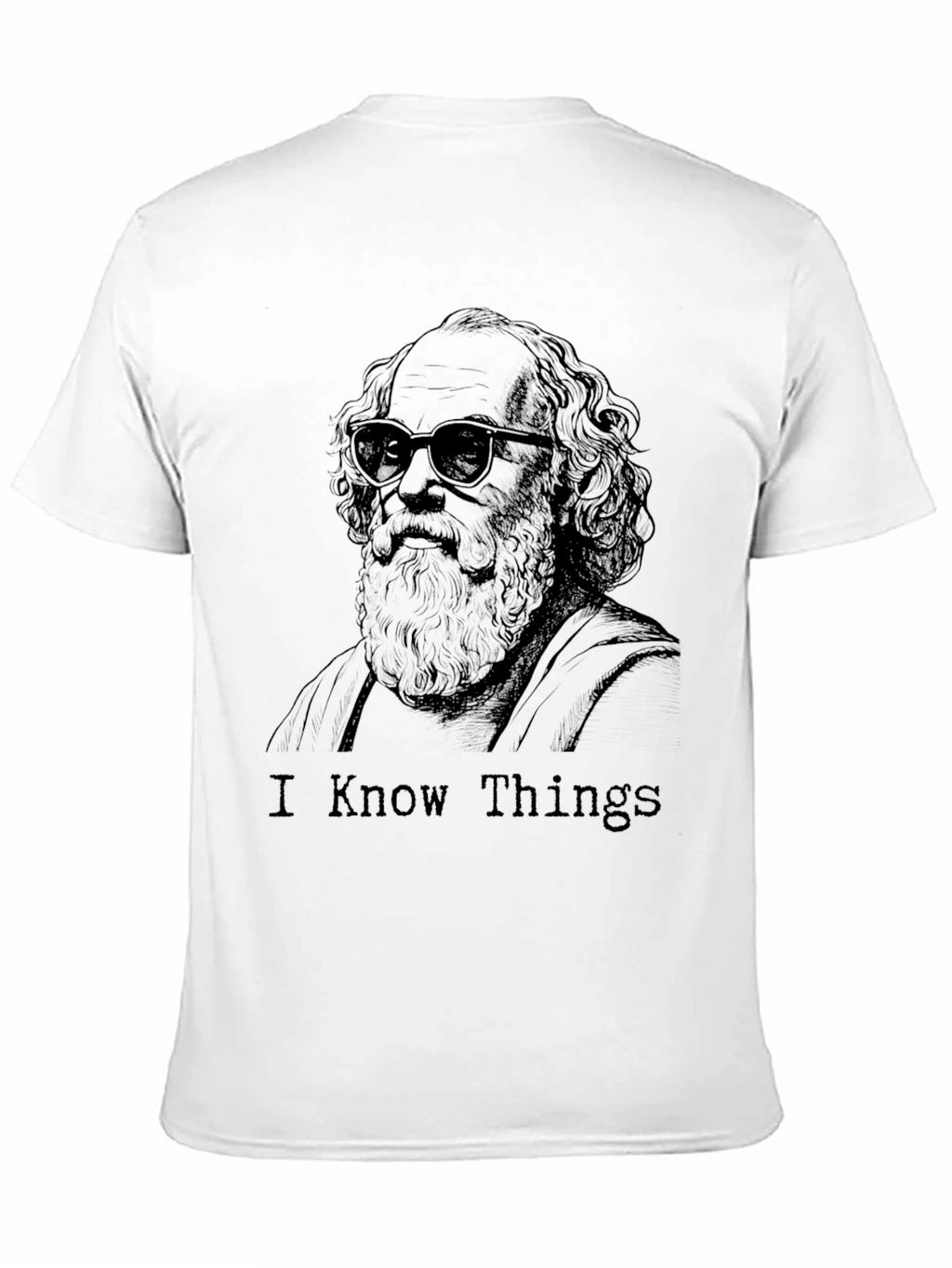 I Know Things Graphic Tee - Unisex Black T-Shirt