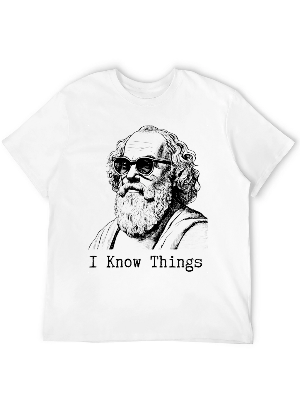 I Know Things Graphic Tee - Unisex Black T-Shirt