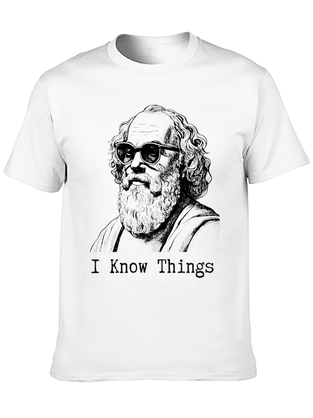 I Know Things Graphic Tee - Unisex Black T-Shirt