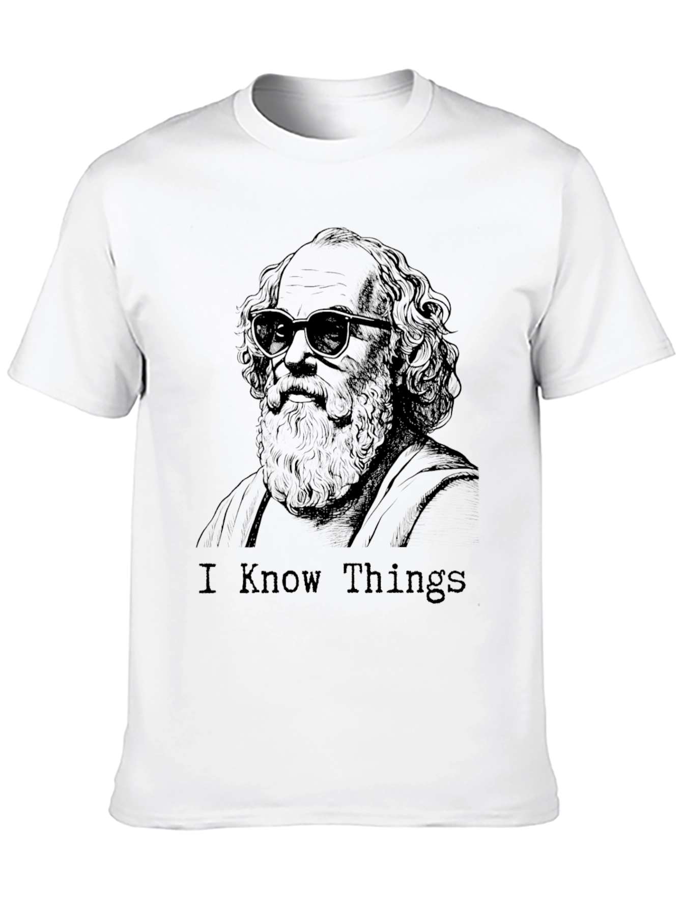 I Know Things Graphic Tee - Unisex Black T-Shirt