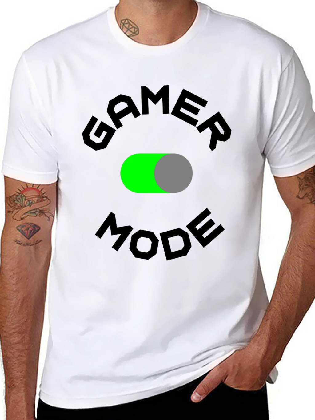 Gamer Mode Activated Black T-Shirt