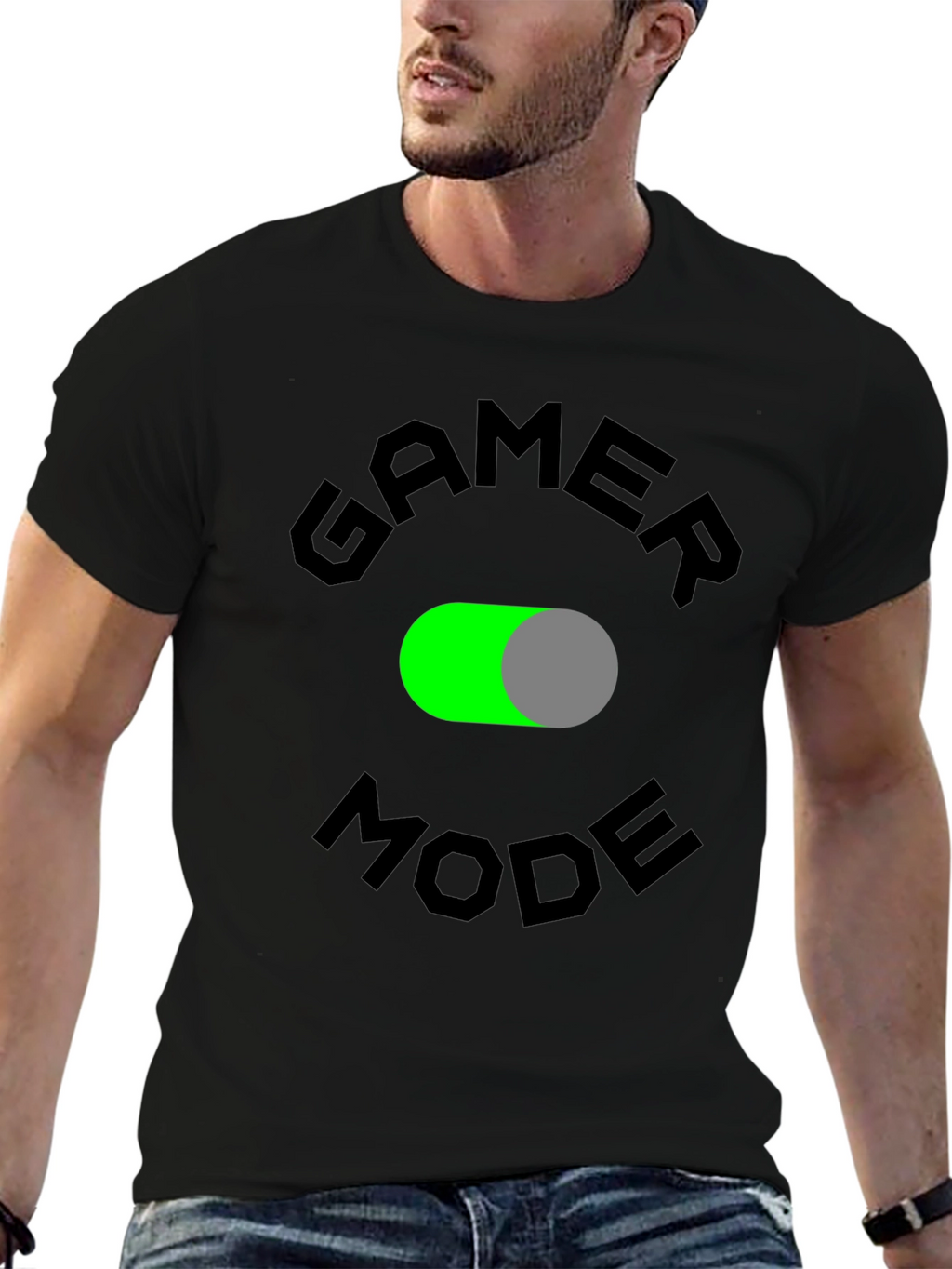 Gamer Mode Activated Black T-Shirt