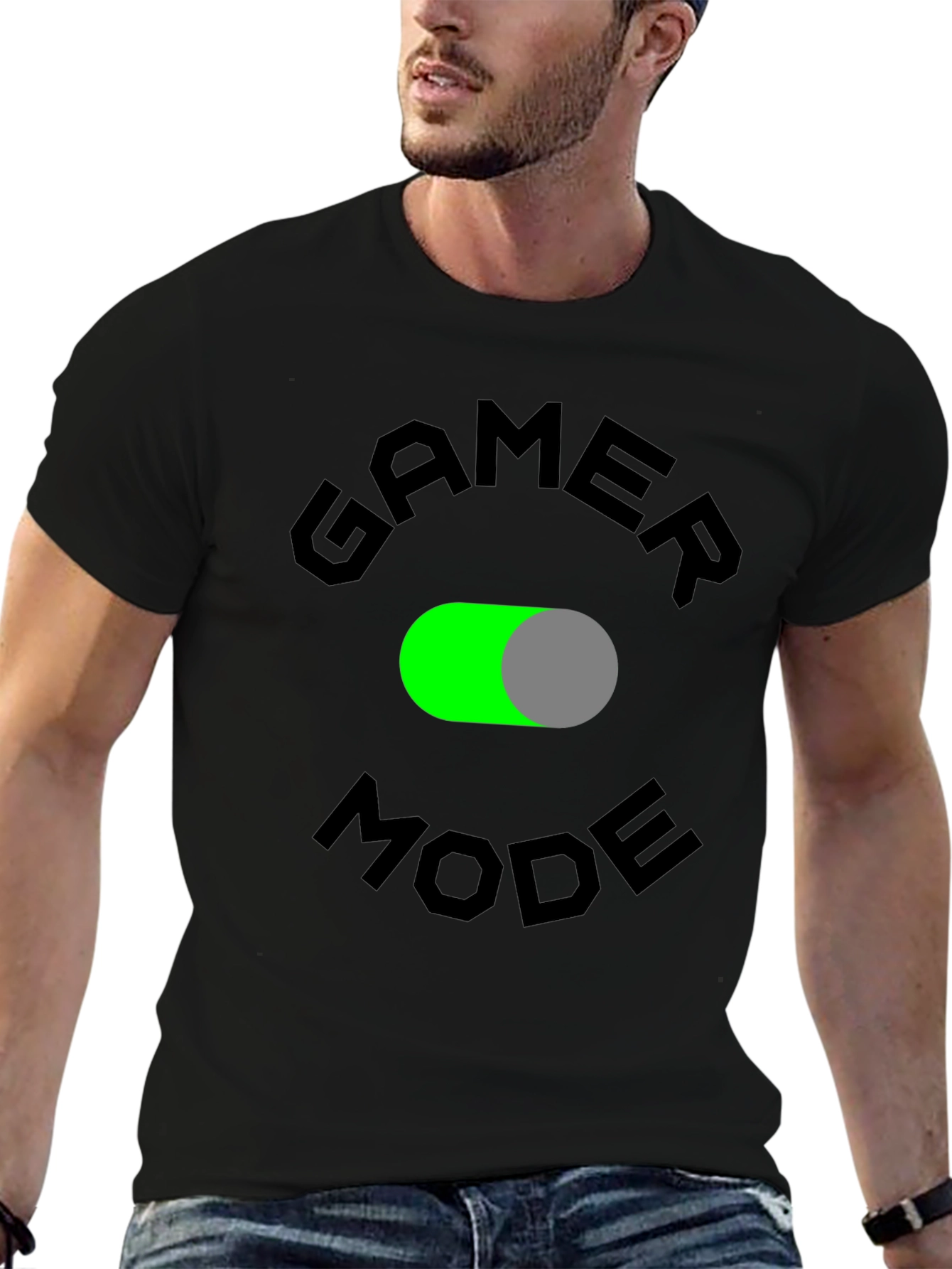 Gamer Mode Activated Black T-Shirt