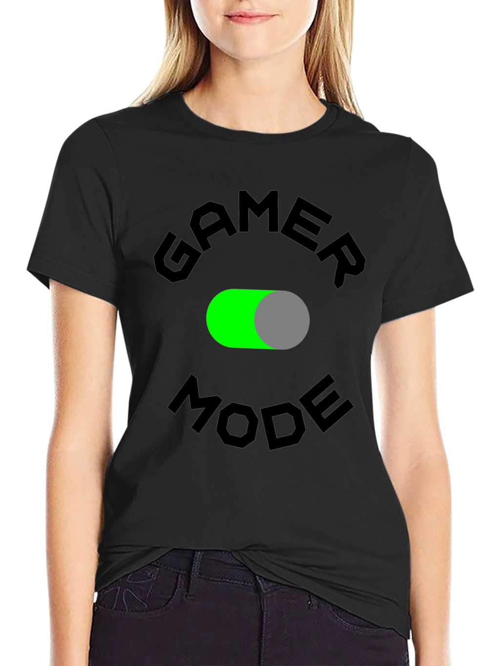 Gamer Mode Activated Black T-Shirt