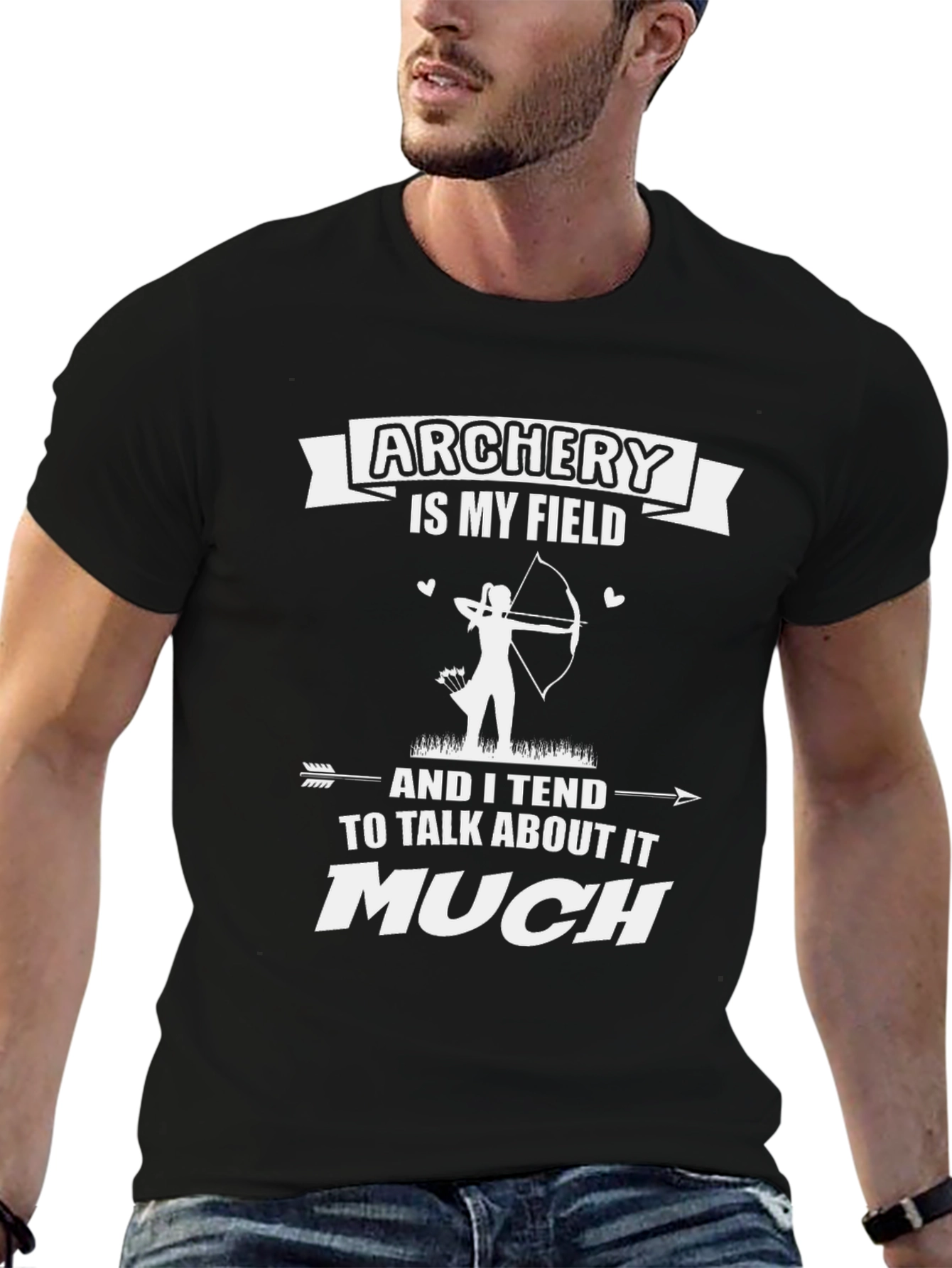 Archery Is My Field Mens T-Shirt