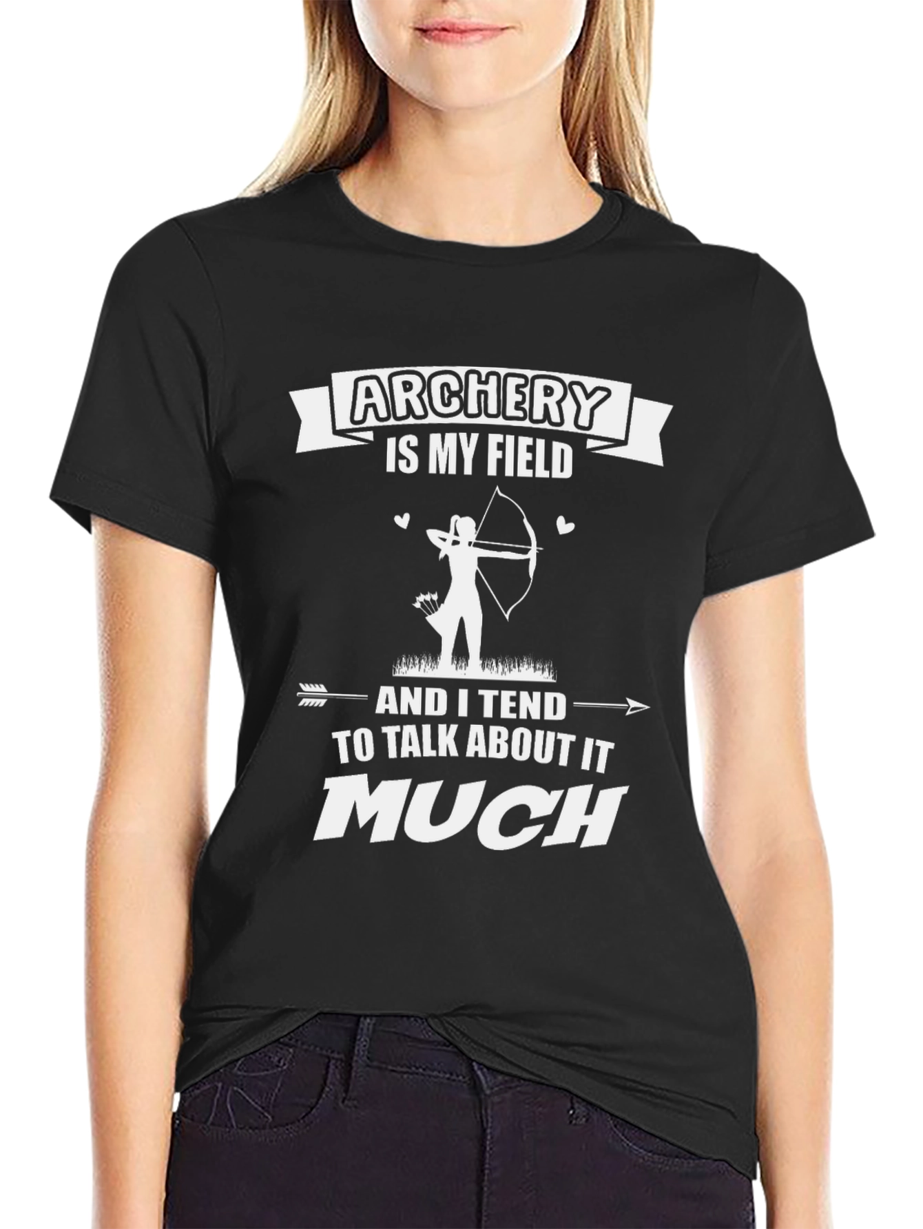 Archery Is My Field Mens T-Shirt