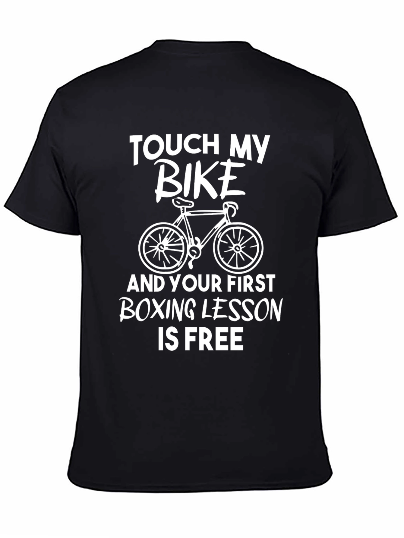Touch My Bike Funny T-Shirt
