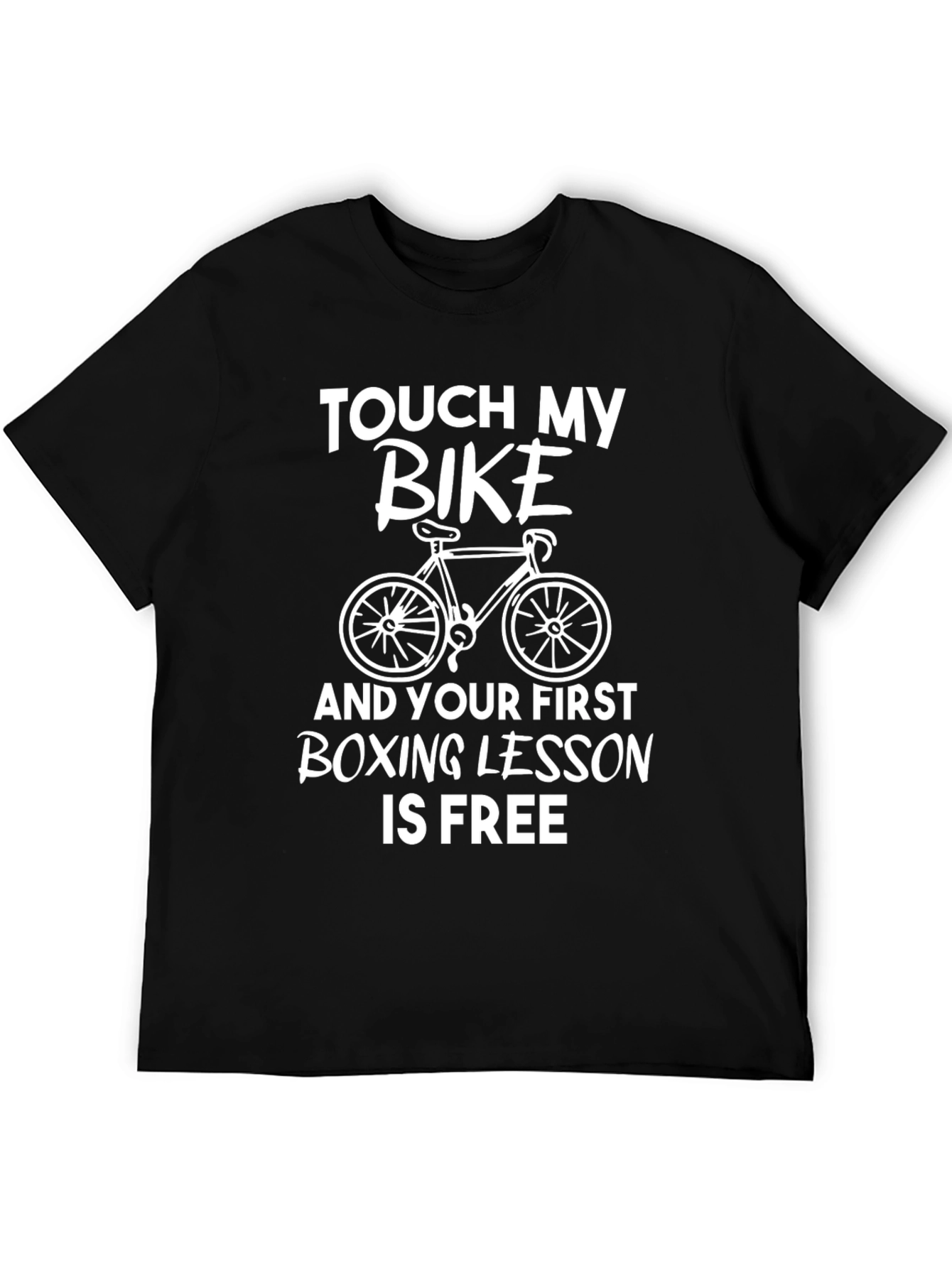 Touch My Bike Funny T-Shirt