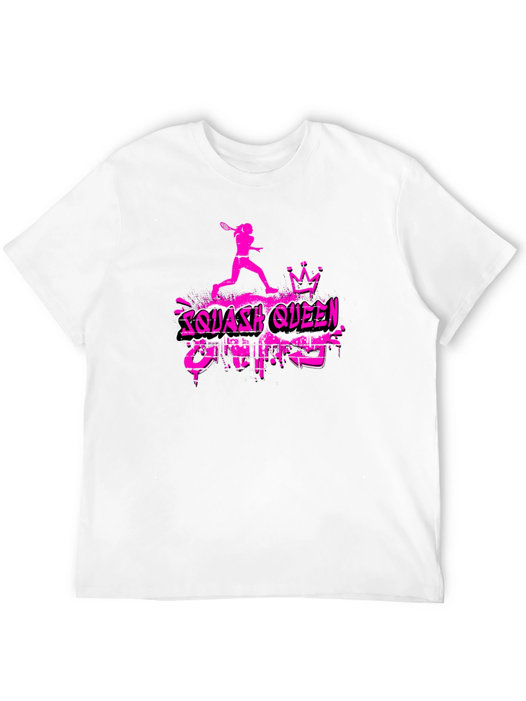 Squash Queen Graphic T-Shirt - Sporty Tee