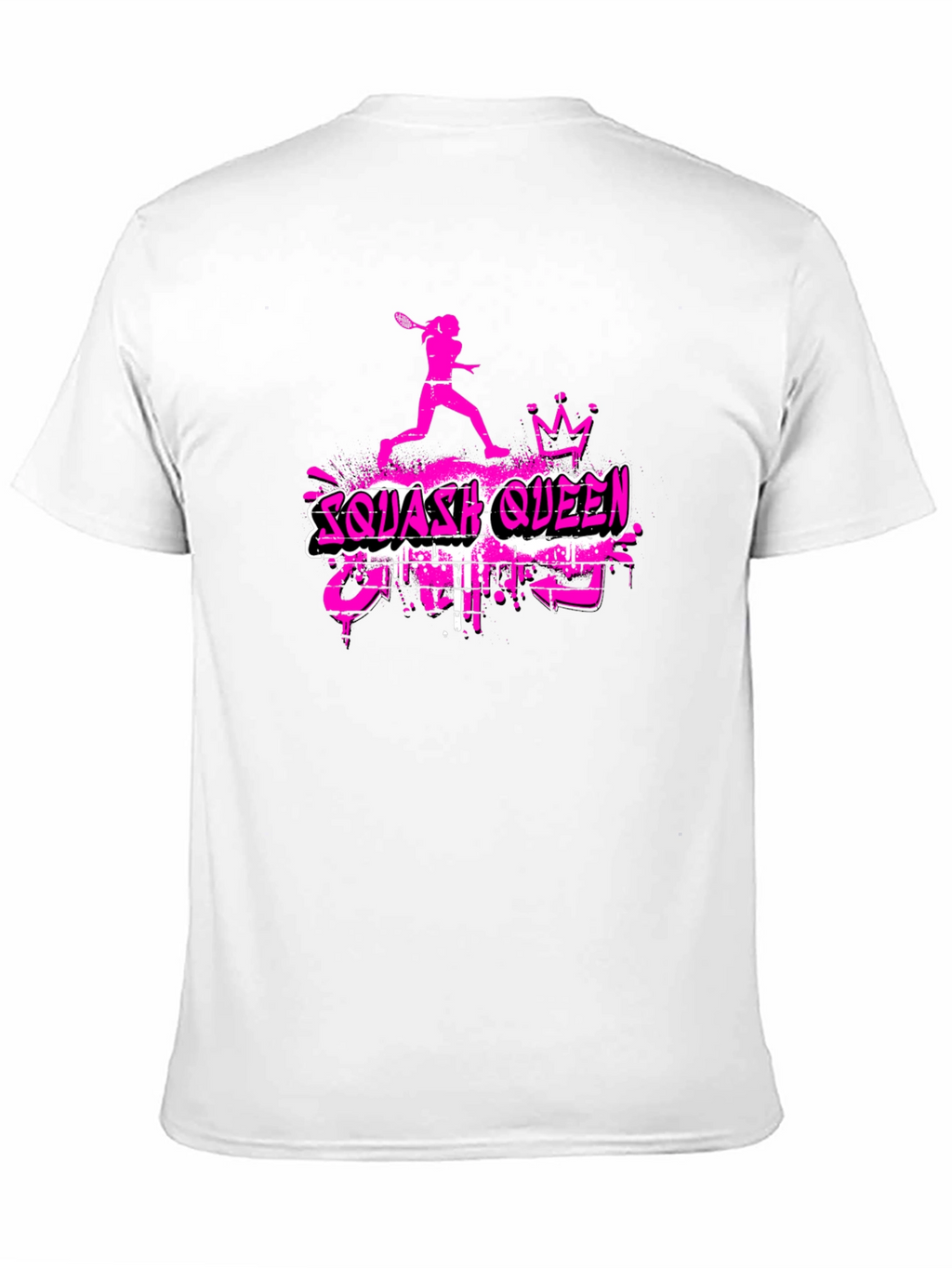Squash Queen Graphic T-Shirt - Sporty Tee
