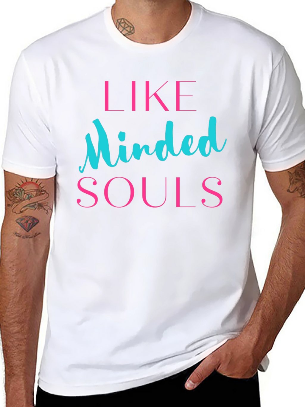 Like Minded Souls Graphic Tee - Crew Neck