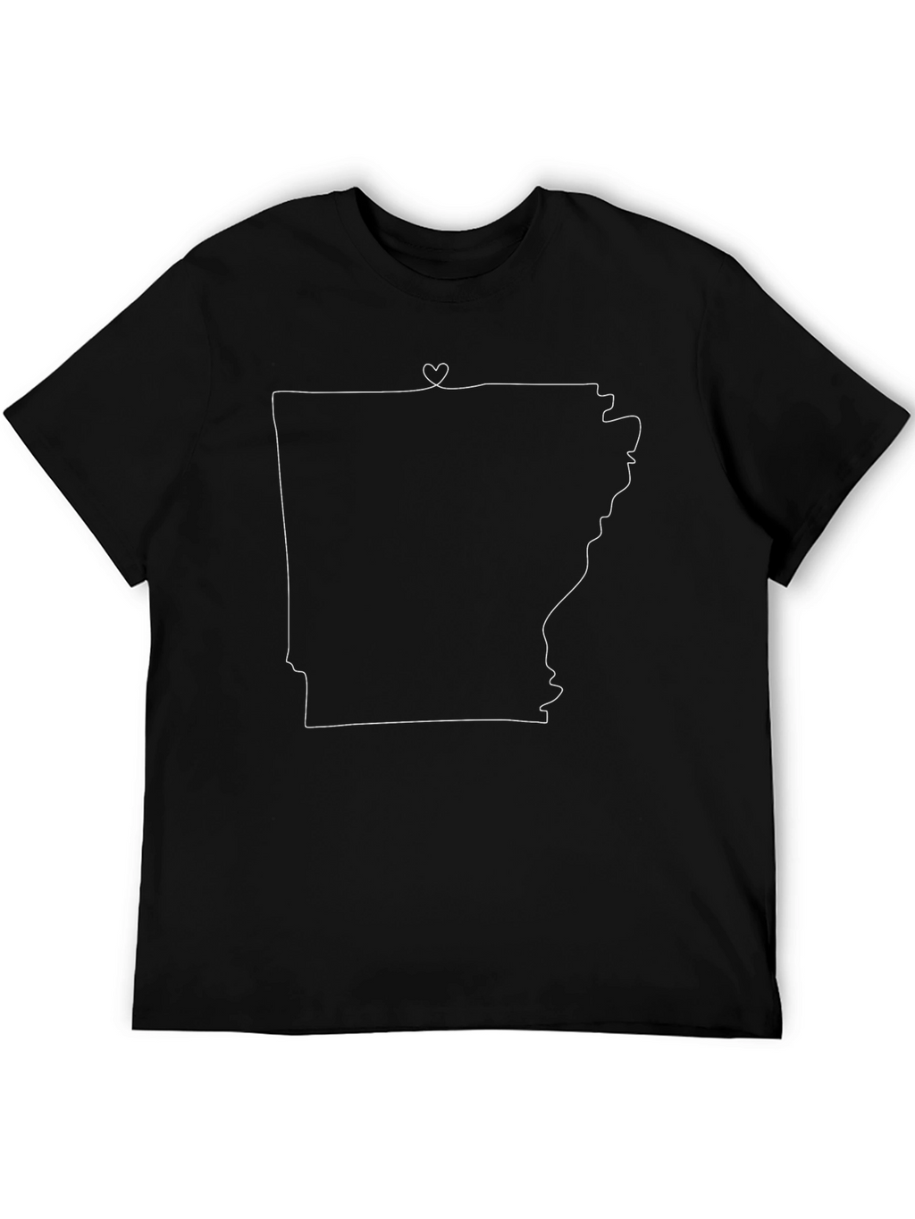 Arkansas State Love Outline T-Shirt