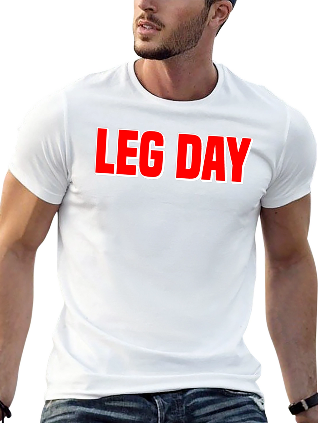 Leg Day T-Shirt - Gym Workout Apparel