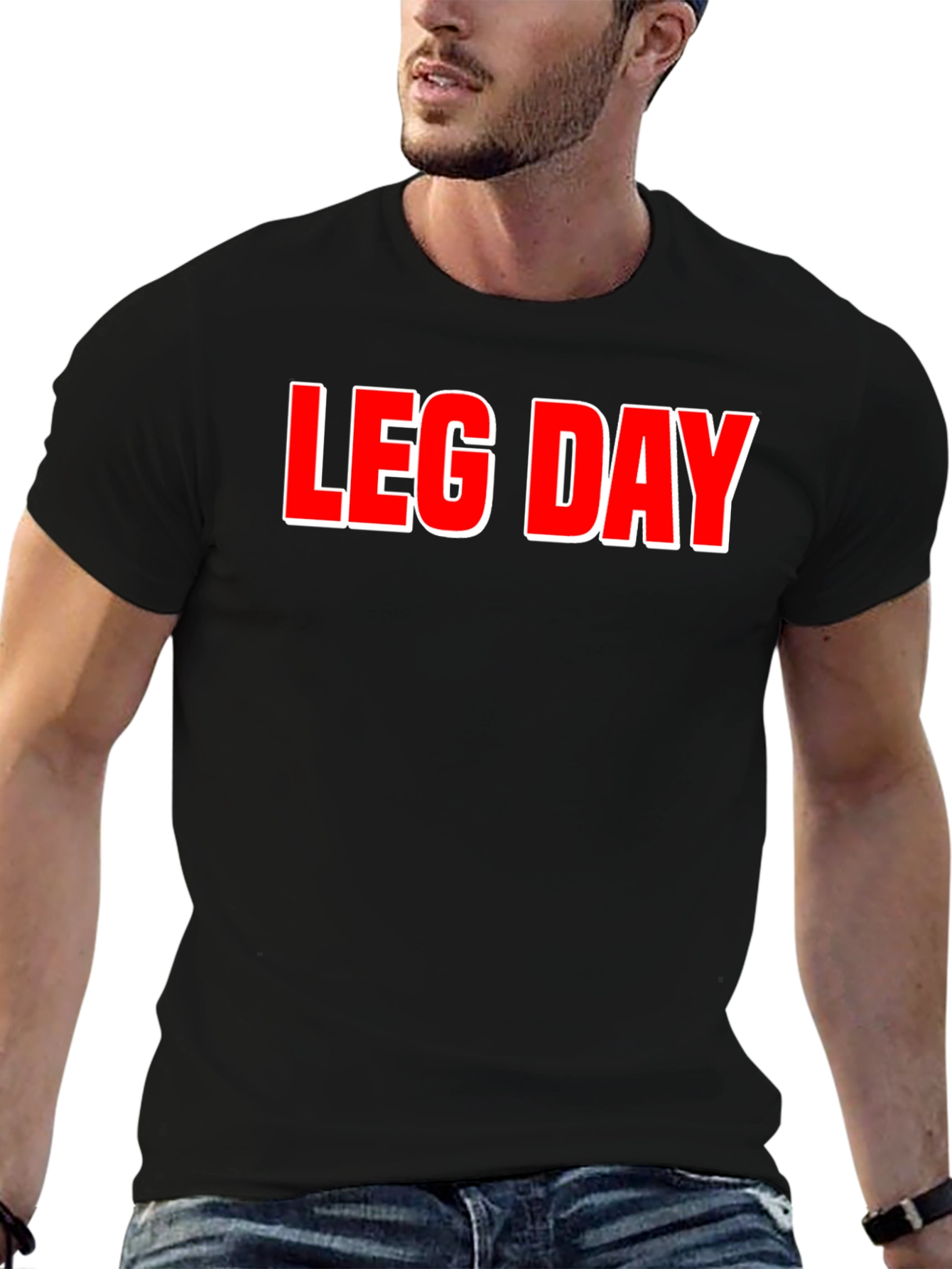 Leg Day T-Shirt - Gym Workout Apparel