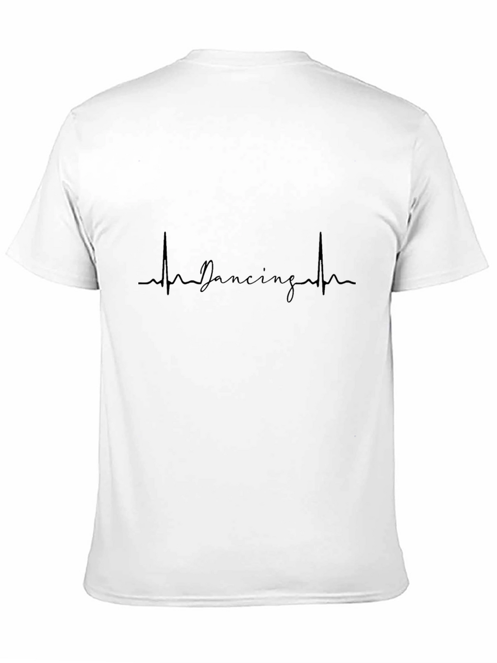 Dancing Heartbeat Black T-Shirt