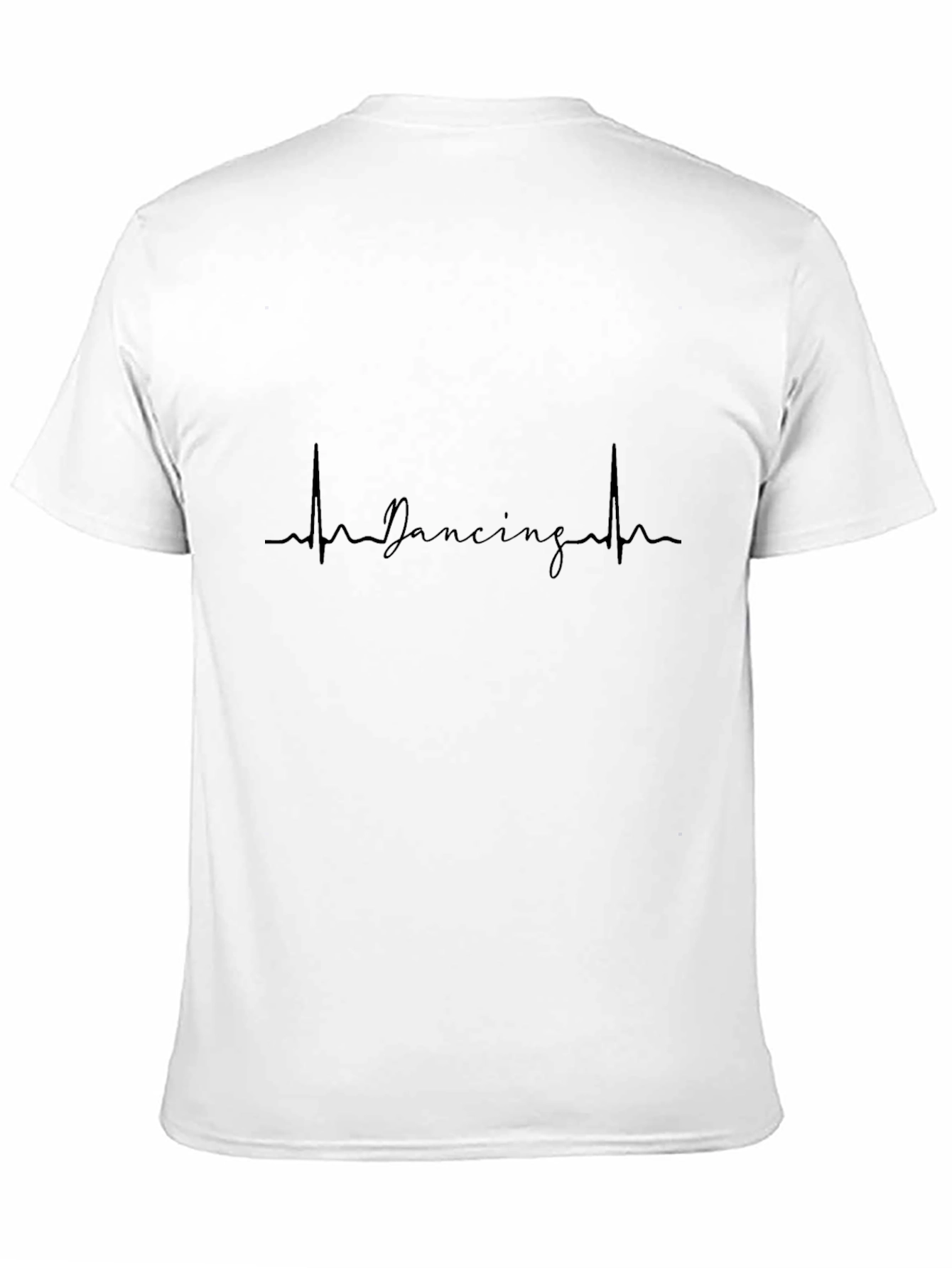 Dancing Heartbeat Black T-Shirt
