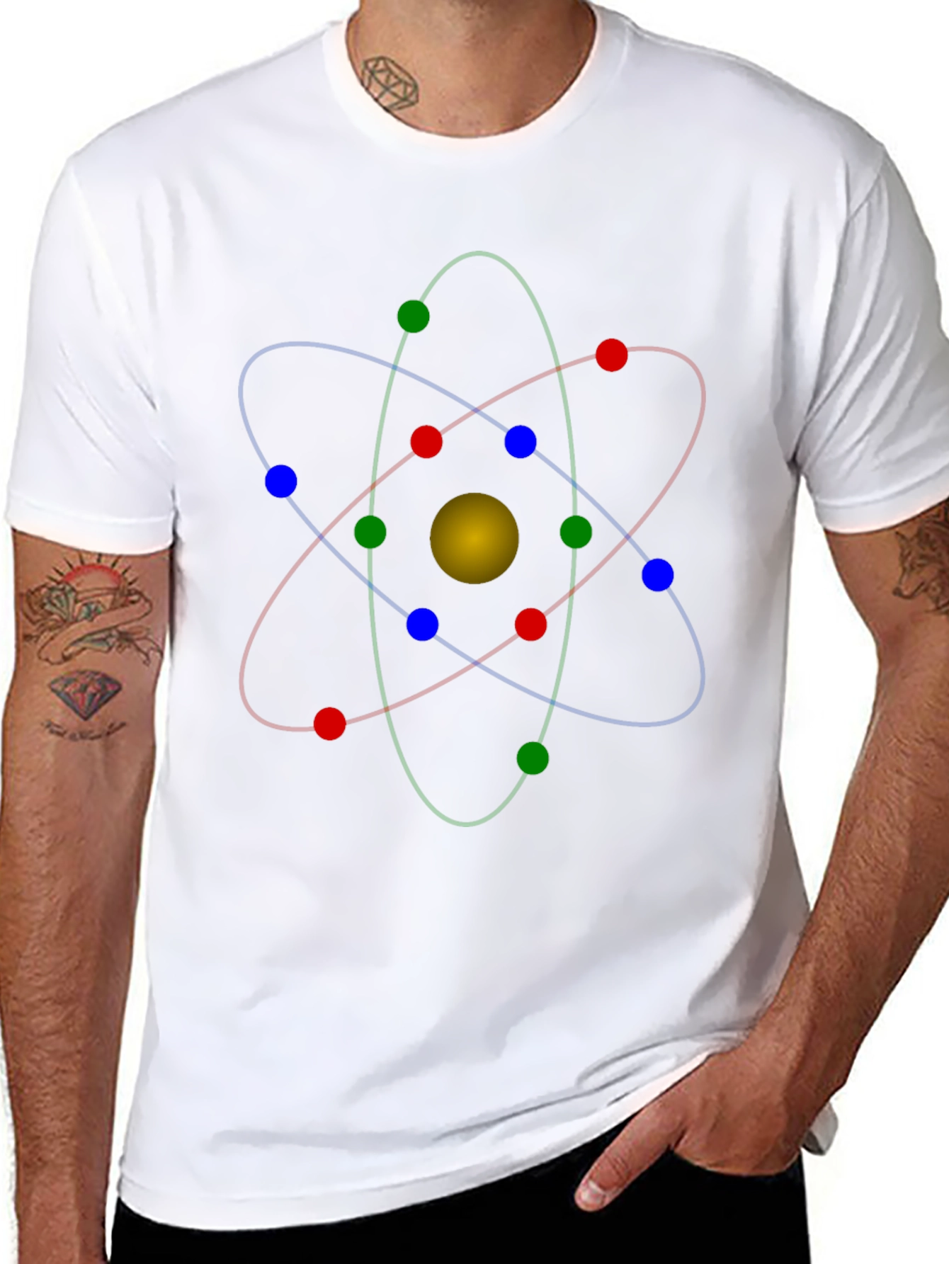 Atom Graphic T-Shirt - Science Apparel