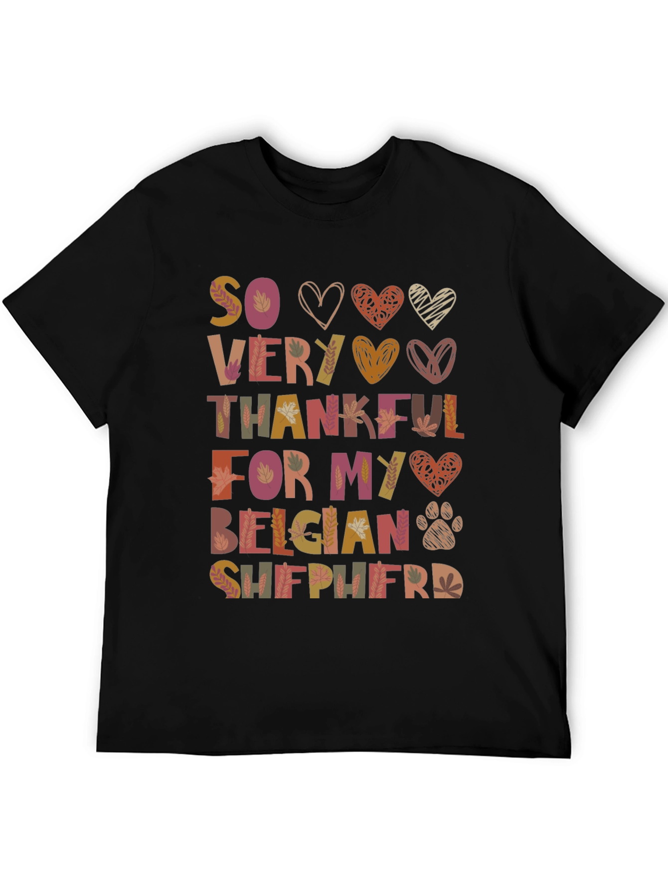 So Very Thankful Belgian Shepherd T-Shirt