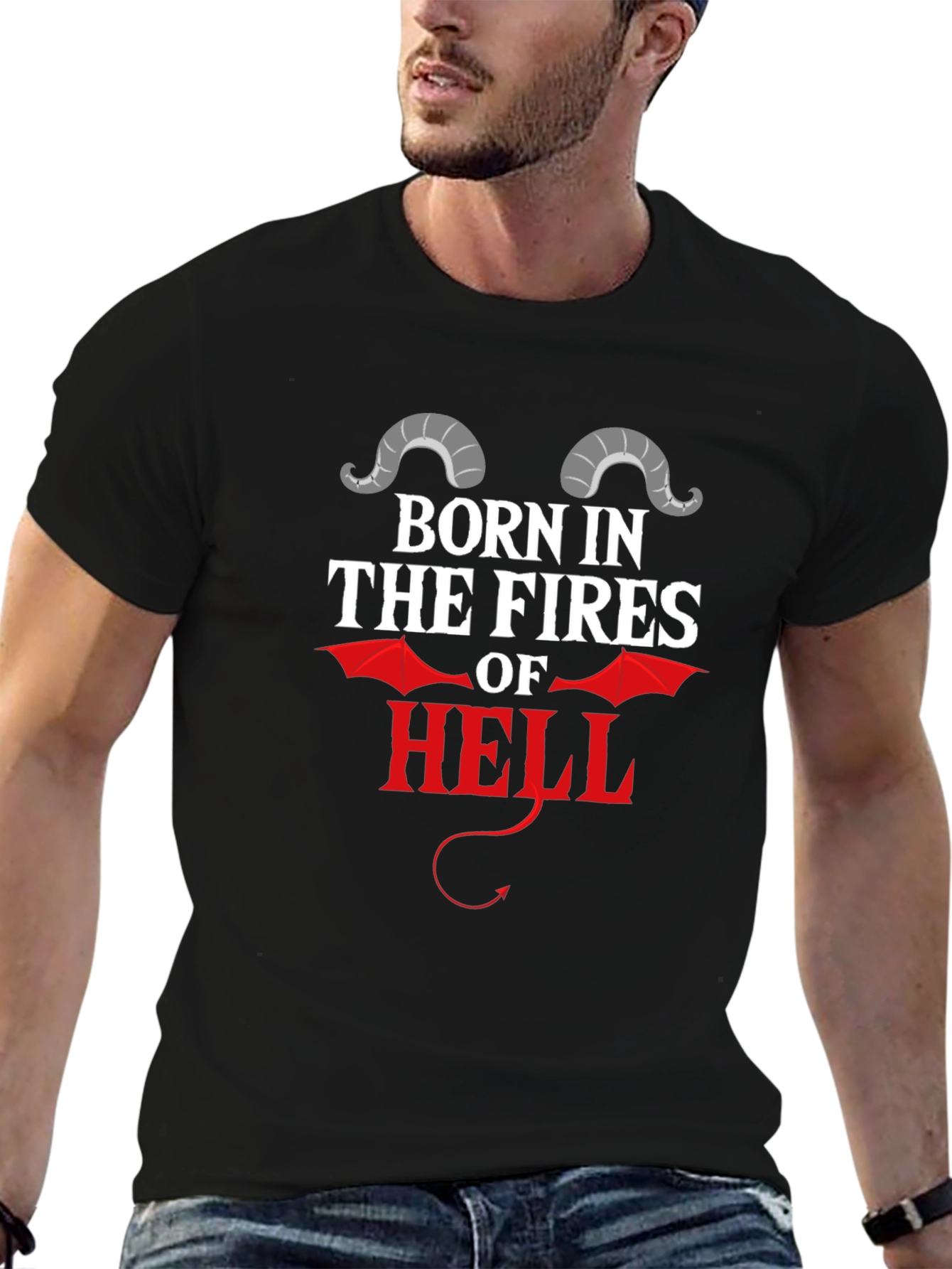 Born in the Fires of Hell Graphic T-Shirt