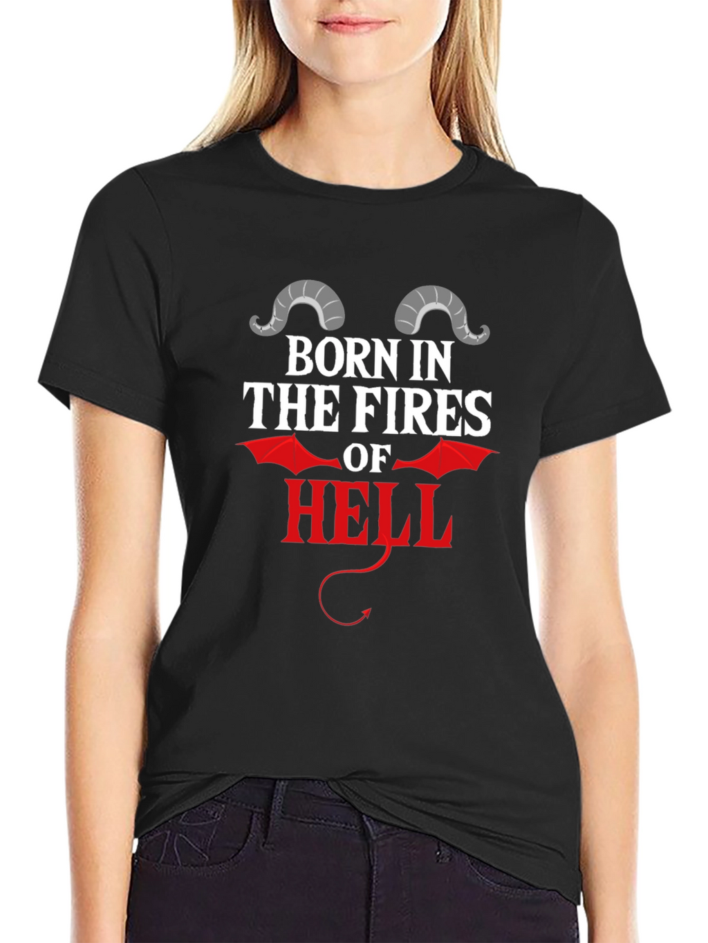 Born in the Fires of Hell Graphic T-Shirt