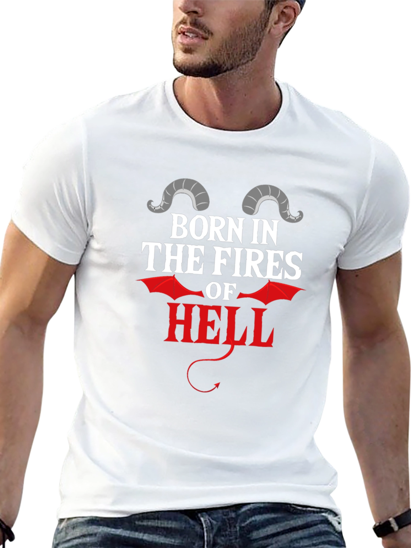 Born in the Fires of Hell Graphic T-Shirt