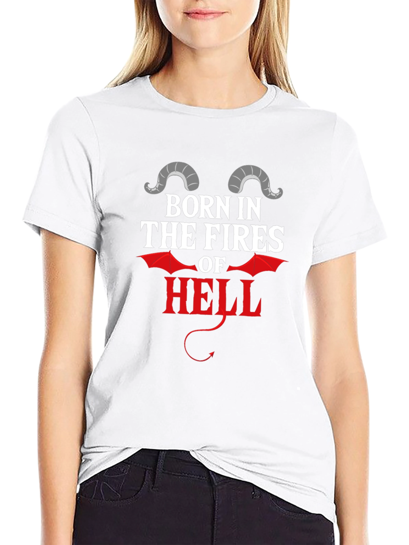 Born in the Fires of Hell Graphic T-Shirt