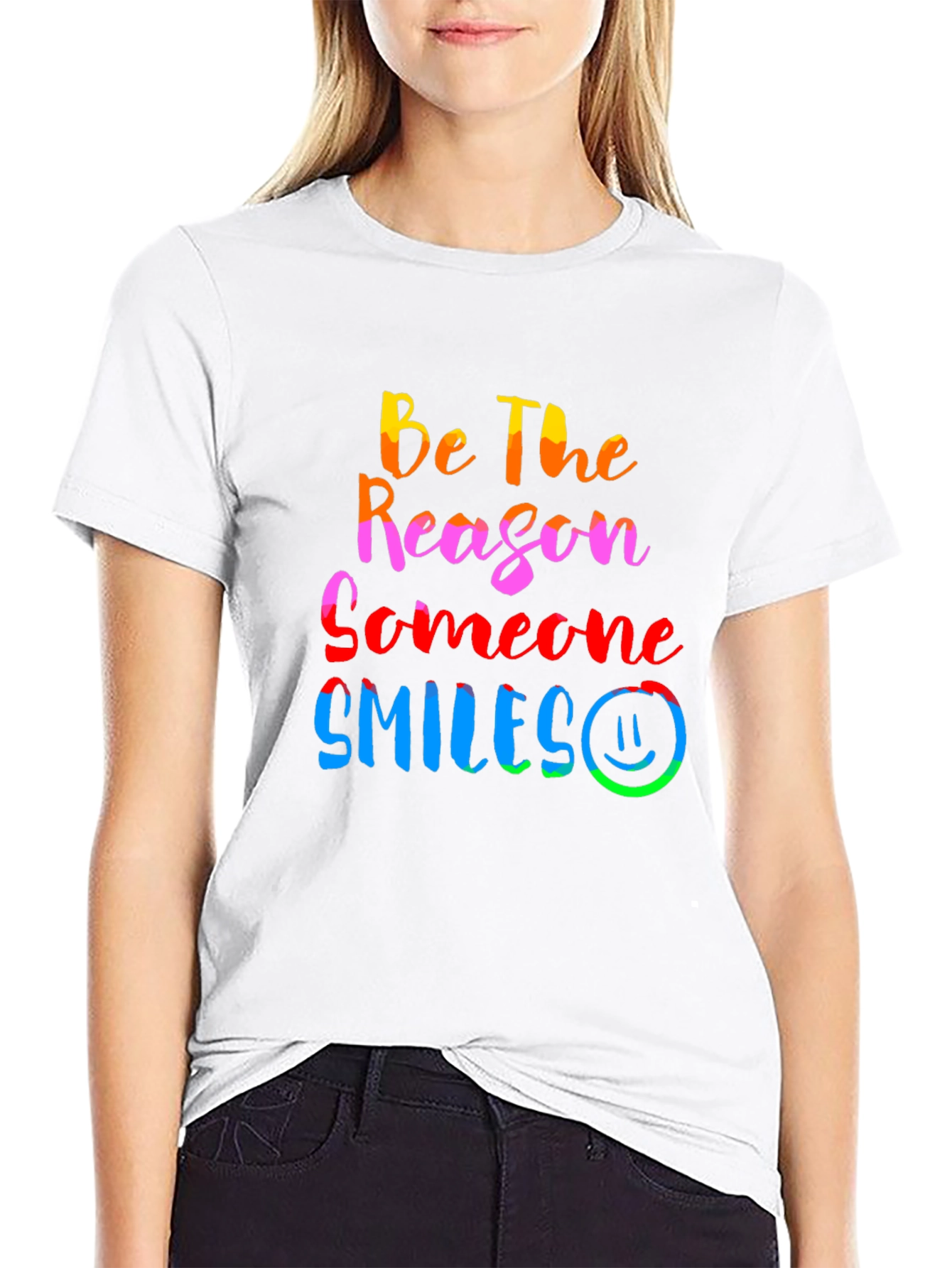 Be The Reason Someone Smiles Graphic Tee