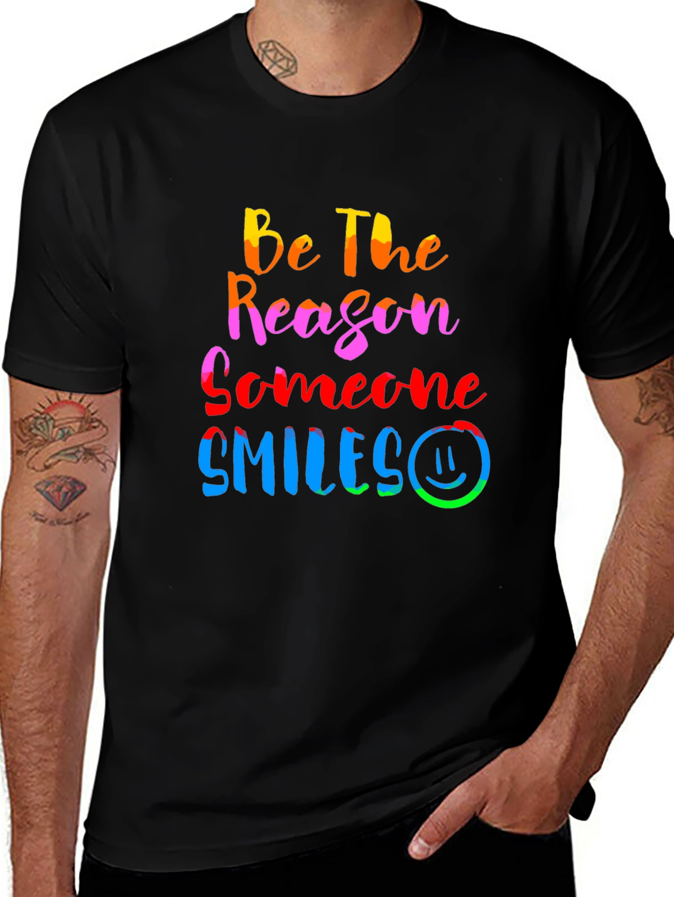 Be The Reason Someone Smiles Graphic Tee