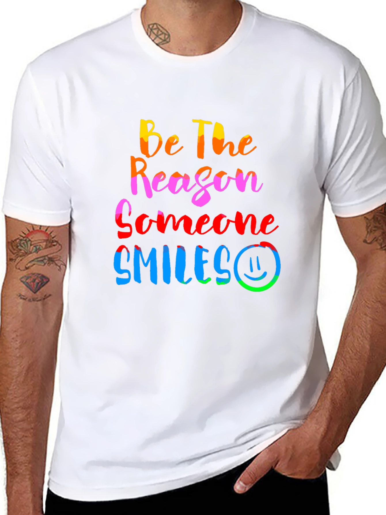 Be The Reason Someone Smiles Graphic Tee