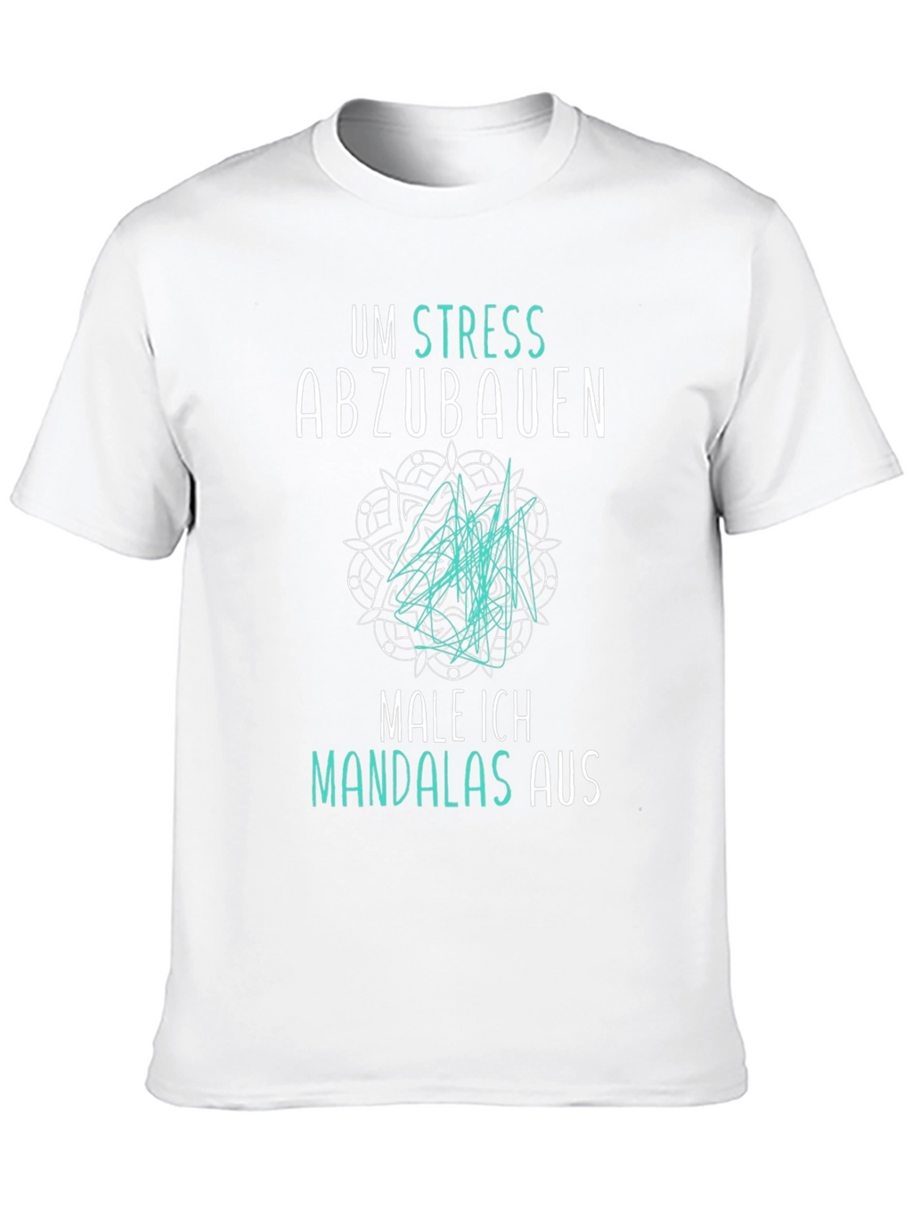 Stress Relief Mandala T-Shirt