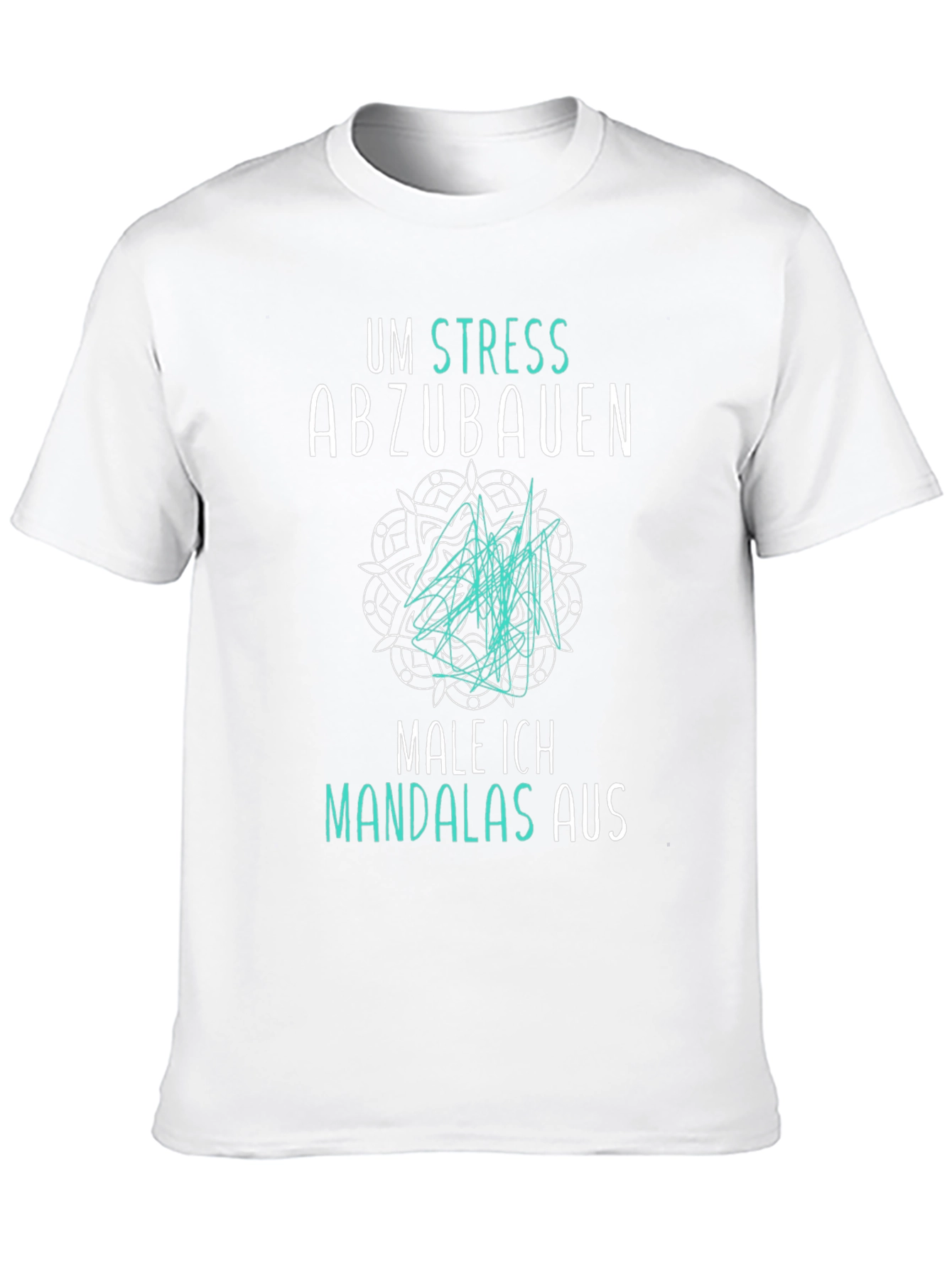 Stress Relief Mandala T-Shirt