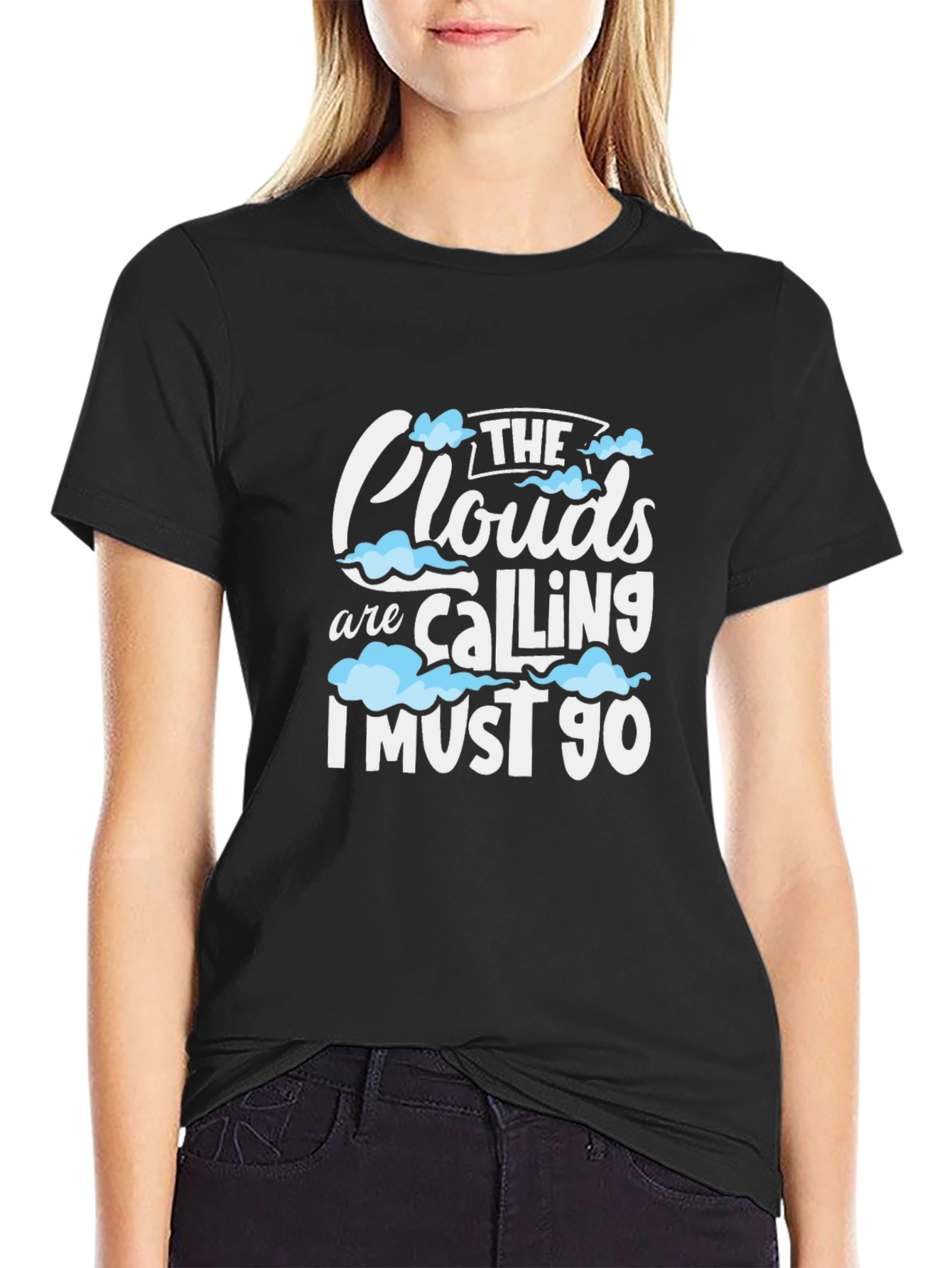 The Clouds Are Calling Graphic T-Shirt