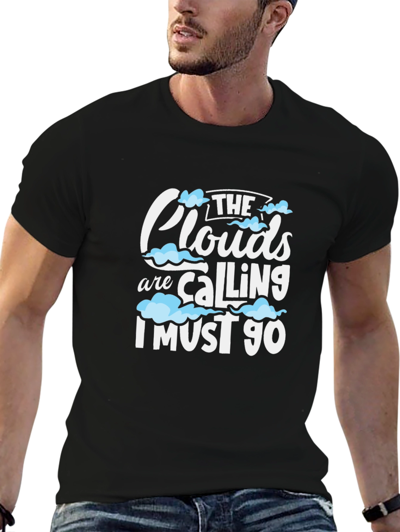 The Clouds Are Calling Graphic T-Shirt