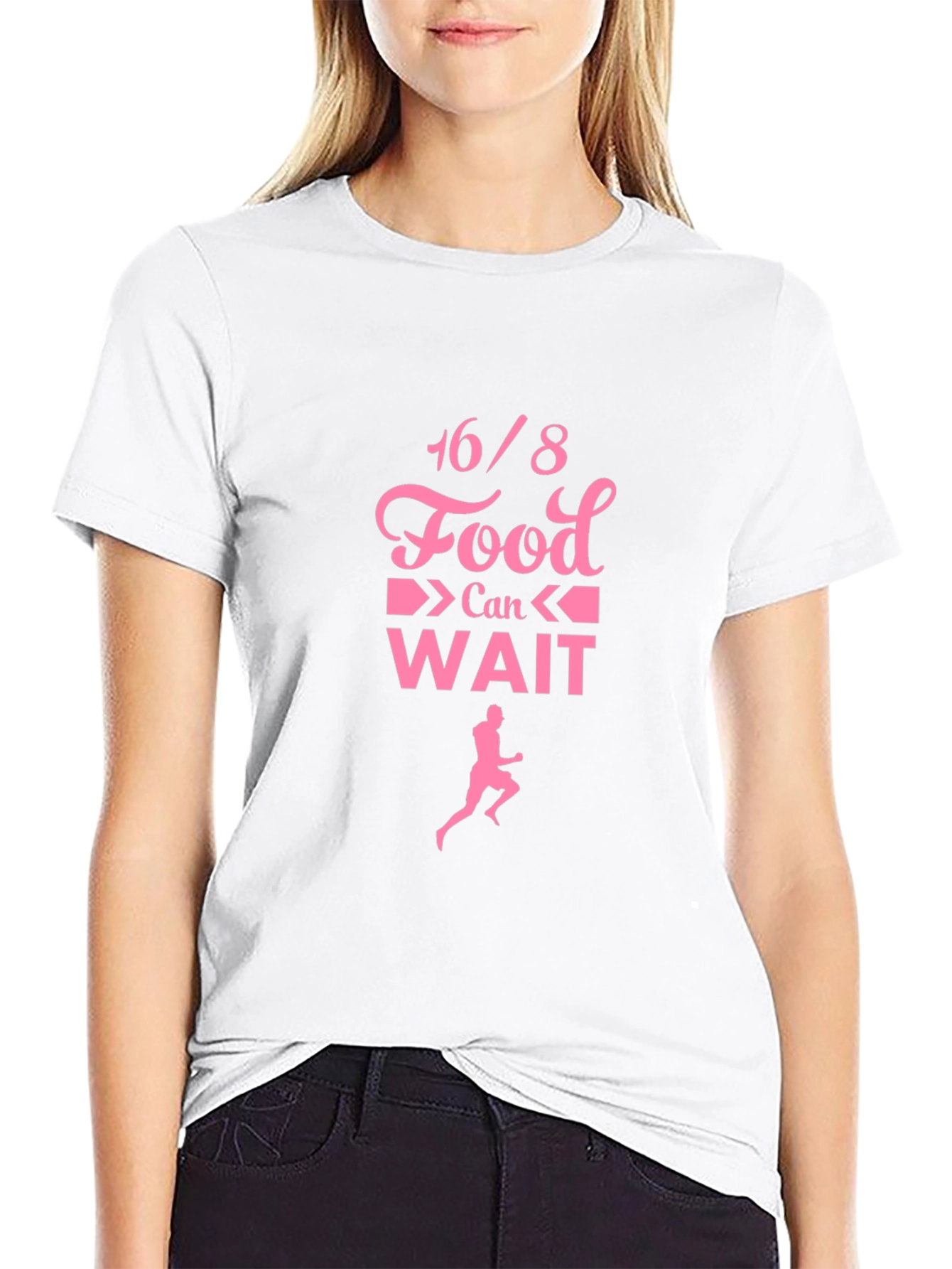 16/8 Food Can Wait T-Shirt - Intermittent Fasting Tee